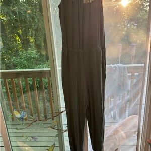 Sundry Olive Green Jumpsuit